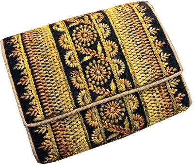 

Craftbazaar Party Black Clutch