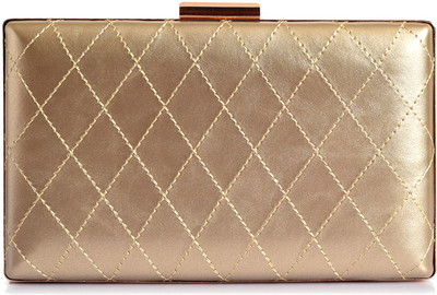 Lino Perros Casual Gold Clutch
