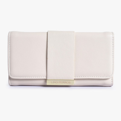 

Lino Perros Casual White Clutch
