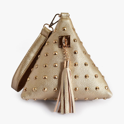 

Lino Perros Casual Gold Clutch