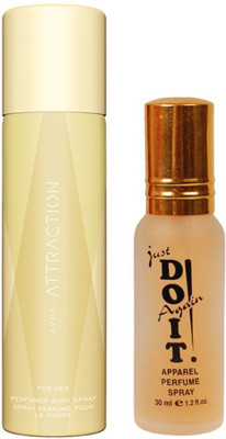 

Avon Anew attraction for her body spray 75 ml (27372) with one do it perfume 30 ml(Set of 2)