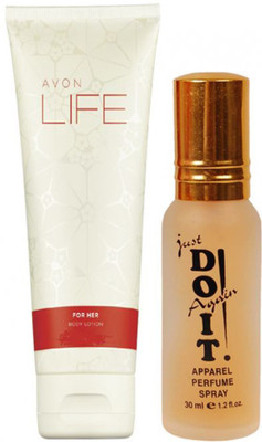 

Avon Anew life for her body lotion 200 ml (23580) with one do it perfume 30 ml(Set of 2)
