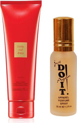 

Avon Anew Little Red Dress Body Lotion (200 ml) (23274) with one do it perfume 30 ml(Set of 2)