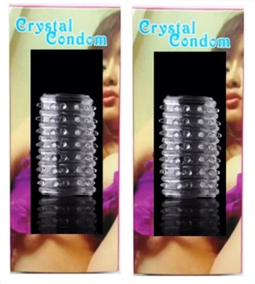 

A R crystal Washable & Reusable Silicone Made Imported Condom Condom(1S)