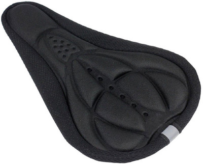 

QD Bicycle saddle seat Cover Saddle Cover M(Black)