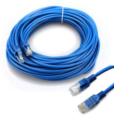 

Etake 10 Meter (Blue) Patch cord CAT5 Network cable Lan Cable Patch Cable(Compatible with Computer, Laptop, Blue)