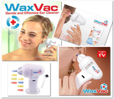 

Airomart Vacuum Electric Ear Cleaner with 8 silicon tips Electric Ear Cleaner