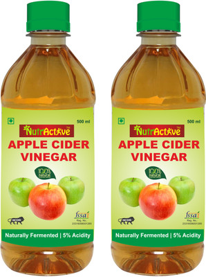 

Nutractive Filtered Apple Cider Vinegar(2x500 ml, Apple, vinegar Flavored)
