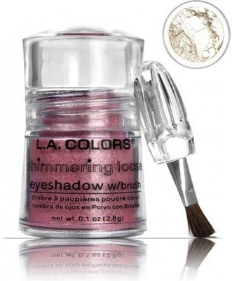 

L.A. Colors Shimmering Loose Eyeshadow 2.8 g(Snow White)