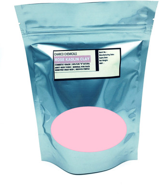 

Charco Chemicals Rose Kaolin Clay / Pink Clay | Spl for Sensitive Skin | DIY Hair "N" Skin Treatment Mask(200 g)