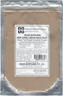 

Heilen Biopharm Anti-Dark Circle Specialist (Lemon Peel Powder, Green Tea Powder, Aloe Vera Powder, Rose Petal Powder & Moringa Leaves Powder) Naturaly Reduces Dark Circles & Gives Glowing Skin (400 gm / 14 oz / 0.88 lb)(400 g)