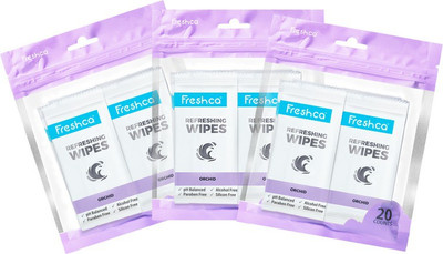 

Freshca Zip Bag - Orchid(Pack of 60)