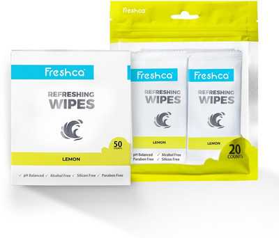 

Freshca Combo Box - Zip Bag (Lemon)(Pack of 70)