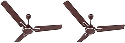 

Havells ARTEMIS 3 Blade Ceiling Fan(BROWN, Pack of 2)