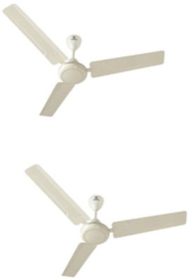 Havells Standard Zinger 3 Blade Ceiling Fan(ivory, Pack of 2)