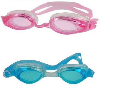 

Smart Pro Swimming Goggles(Pink, Blue), Multicolor