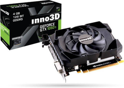 

INNO3D NVIDIA GTX 1050 Ti 4 GB GDDR5 Graphics Card(Black)