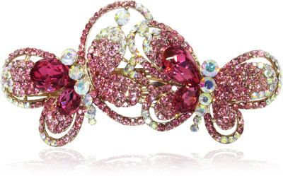 

Dolls N Queens Butterfly Love Hair Clip(Pink)