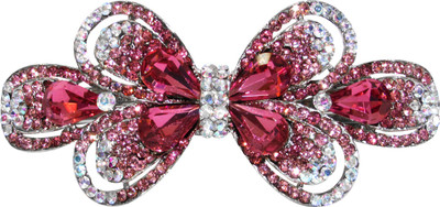 

Dolls N Queens Bowtie Hair Clip(Pink)