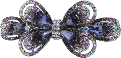 

Dolls N Queens Bowtie Hair Clip(Purple)