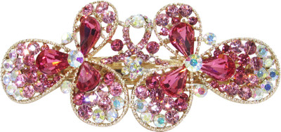 

Dolls N Queens Tulip Flower Hair Clip(Pink)