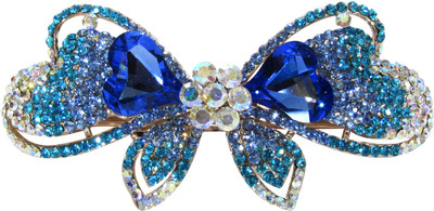 

Dolls N Queens Party Ribbon Hair Clip(Blue)