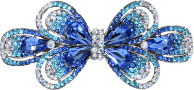

Dolls N Queens Bowtie Hair Clip(Blue)