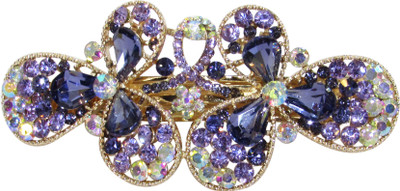 

Dolls N Queens Tulip Flower Hair Clip(Purple)