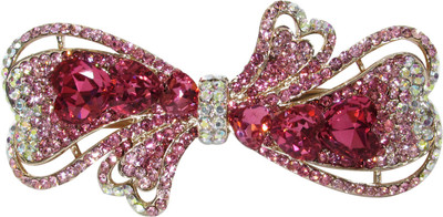 

Dolls N Queens Twisted Hearts Hair Clip(Pink)