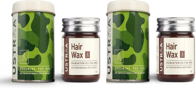 Ustraa Hair Wax Pack of 2 (200gm) Hair Styler