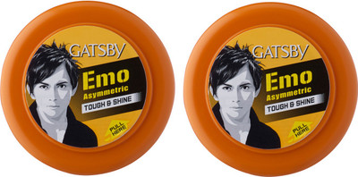 Gatsby Hair Styling Wax Tough Shine 75g Pack Of 2 Wax 150 G