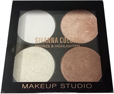 

Sivanna Colors Makeup Studio Bronze & Highlighter 12g (03) Highlighter(Multicolour)