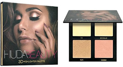 

Huda Beauty Golden Sand 3D Highlighter Palette Highlighter(Multicolour)