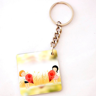 

RGUC 007 Wooden Love Theme Key Chain