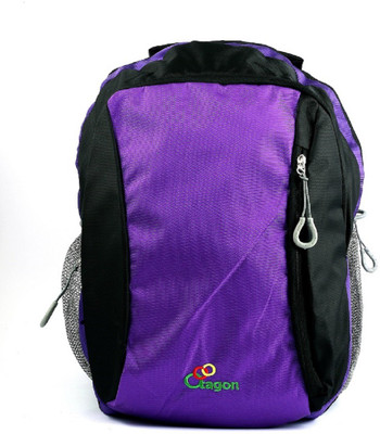 

Tagon 15 inch Expandable Laptop Backpack(Purple), Black;purple