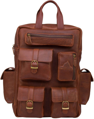 

NorthmanPlus 15.6 inch Laptop Backpack(Brown)