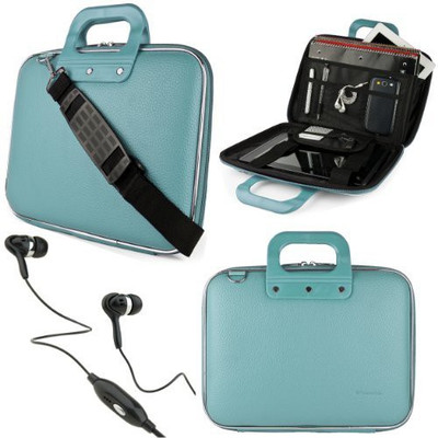 

SumacLife 9 inch Laptop Messenger Bag(Blue)