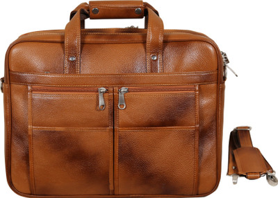 

HYATT 15.6 inch Laptop Messenger Bag(Tan)