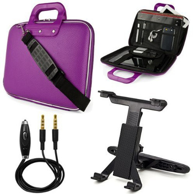 

SumacLife 11 inch Laptop Messenger Bag(Purple)