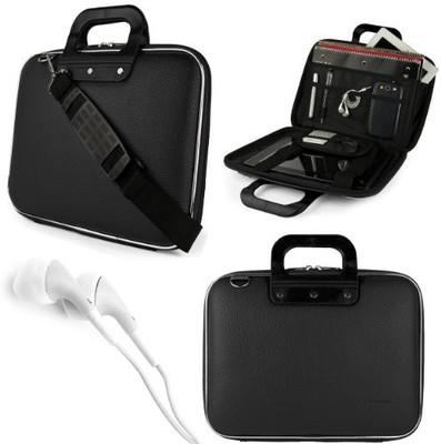 

SumacLife 12 inch Laptop Messenger Bag(Black)