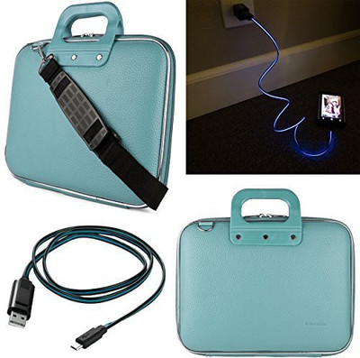 

SumacLife 11 inch Laptop Messenger Bag(Blue)