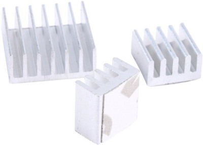 

Robocraze Aluminium Heat sinks for Raspberry Pi 3 Model A/A+/B/B+(Silver)