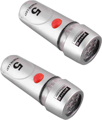 

Asraw Super beam Power LED Headlight ( Pack of 2 ) LED Front Light(Silver)