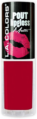 

L.A. Colors Pout Lip Gloss Matte(3.5 g, Lusty)