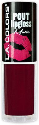 

L.A. Colors Pout Lip Gloss Matte(3.5 g, Scrumptious)