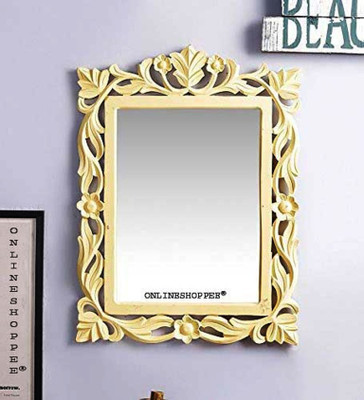 

Onlineshoppee AFR3397 Decorative Mirror(Rectangle Finish : Paint)