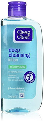 

Clean & Clear Deep Cleansing Lotion - Sensitive(200 ml)