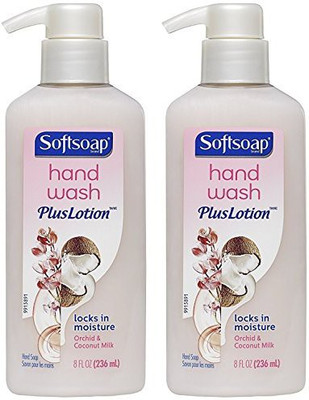

Softsoap Hand Wash Plus Lotion Orchid & Coconut Milk(236 ml)