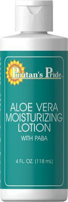 

Puritan's Pride Aloe Vera Moisturizing Lotion With Paba(118.3 ml)