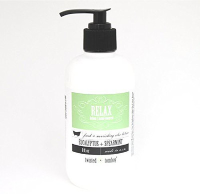 

Twisted Tomboy Eucalyptus Spearmint Fresh, Nourishing & Moisturizing Aloe Lotion(236.59 ml)